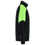 Zip Sweater Bicolor Redefined 306111 Black-Lime 3XL