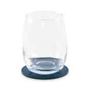 POSA - Ronde onderzetter in PU - Marineblauw POSA - Ronde onderzetter in PU - Marineblauw