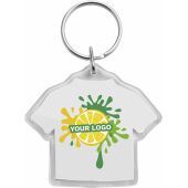 Kunststof sleutelhanger Zuni neutraal