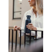 VINGA Cael RCS SS drinkfles 600ML, donkerblauw