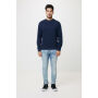 IQONIQ Zion gerecycled katoen sweater, donkerblauw (4XL)