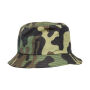 Camo Bucket Hat - Green Camo - One Size