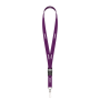 Afneembare polyester lanyard in Pantone-kleur met zeefdruk en J-haak Afneembare polyester lanyard in Pantone-kleur met zeefdruk en J-haak