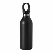 Vacuüm-isoleer-drinkfles STEEL LOOP zwart