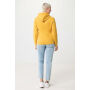 Iqoniq Jasper gerecycled katoen hoodie, ochre yellow (XXS)