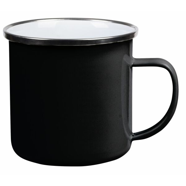 Emaille drinkbeker VINTAGE CUP
