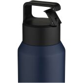 Astra 600 ml RCS-gecertificeerde waterfles van gerecycled roestvrij staal met koperen vacuümisolatie (geschikt voor koolzuurh - Marineblauw