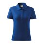 Polo Shirt women's Cotton Heavy royal XXL
