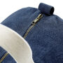 Denim Barrel Bag - Denim Blue - One Size Denim Barrel Bag - Denim Blue - One Size