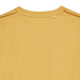 Iqoniq Bryce recycled cotton t-shirt, ochre yellow