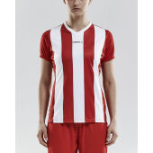 *Progress stripe jersey wmn br.red/white xl