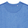Iqoniq Denali recycled cotton crew neck undyed, heather blue (M)