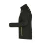 Ladies' Hybrid Jacket black/neon-yellow 4XL