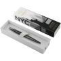 Parker Jotter SE Global Icons balpen (blauwe inkt) - Chroom