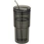 Archer 480 ml dubbelwandige plastic beker - Zwart