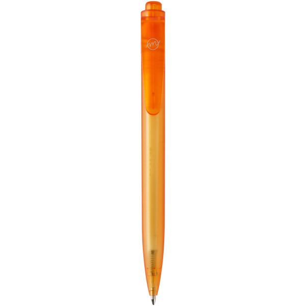 Thalaasa ocean-bound plastic ballpoint pen - Orange