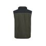 MOUNTAIN FLEECE BODYWARMER, DEEP GREEN / BLACK, XS, TEE JAYS