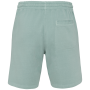 Ecologische herenshort French Terry Washed Jade Green 4XL