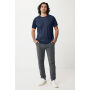 IQONIQ Tikal gerecycled polyester sneldrogend sport t-shirt, donkerblauw (XXXL)