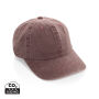 BEAU AWARE™ Washed 6 panel 270gsm cotton twill cap, maroon BEAU AWARE™ Washed 6 panel 270gsm cotton twill cap, maroon
