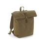 HERITAGE WAXED CANVAS BACKPACK, DESERT SAND, One size, QUADRA