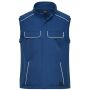 Workwear Softshell Vest - SOLID - dark royal 6XL