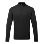 Coolchecker Essential kokspolo met lange mouwen Black XS