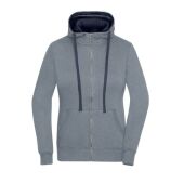 grey-melange/navy
