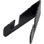 Buna opvouwbare standaard voor tablet en telefoon van gerecycled plastic - Zwart