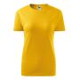 T-shirt women's Classic New yellow XS