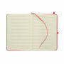 ARCOLOOP - A5 gerecycled PU notitieboek - Rood