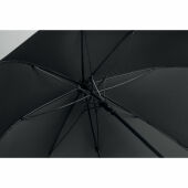RAYNA - 27" auto paraplu houten greep - Zwart