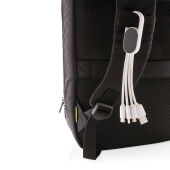 4-in-1 kabel met karabijnhaak, wit