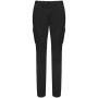 Ecologische verwassen cargobroek dames Washed black 44 FR