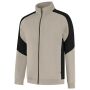 Sweatvest Bicolor Redefined Dames 306122 Sand-Black XS
