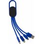4-in-1 Laadkabel Idris blauw