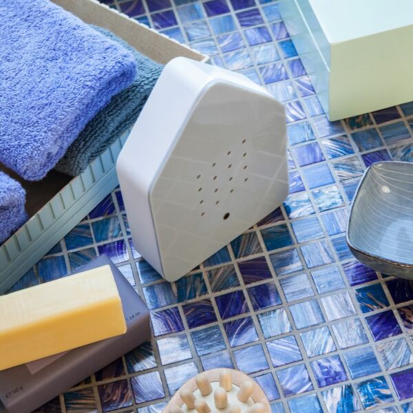 Huisje met vogelgeluiden | Zwitscherbox | Wit Huisje met vogelgeluiden | Zwitscherbox | Wit