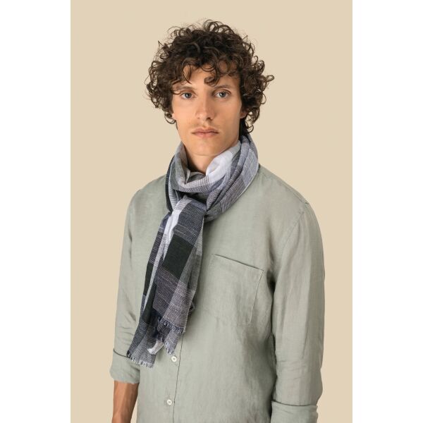 Geruite uniseks tulbanddoek