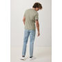 IQONIQ Brett gerecycled katoen t-shirt, light heather green (XXS)