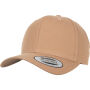 6-Panel Curved Metal Snap Cap black one size
