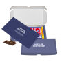 Tony's Chocolonely 180 gram in bedrukt doosje met kaartje - Classic - Melk Karamel Biscuit