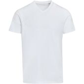 Balfour 200 g/m² unisex OCS organisch T-shirt met korte mouwen en V-hals - Wit - XS Balfour 200 g/m² unisex OCS organisch T-shirt met korte mouwen en V-hals - Wit - XS