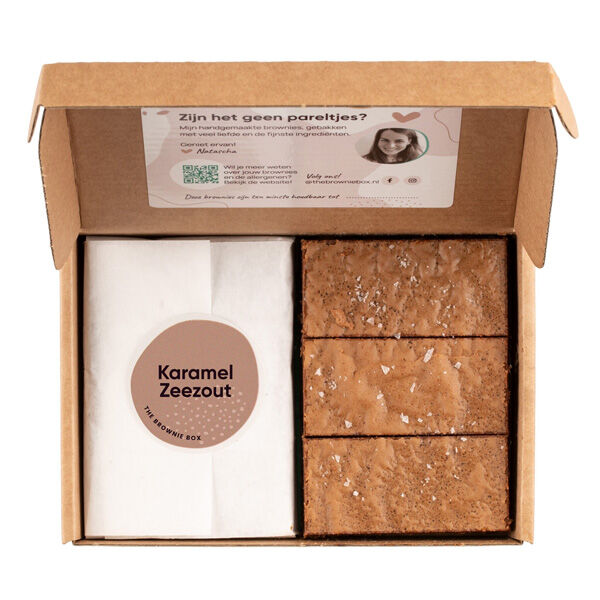 Brownies I Karamel Zeezout