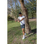 Fitness weerstandsband in etui, antraciet, zwart