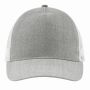 5-Panel-Cap CASUAL FIT grijs, wit