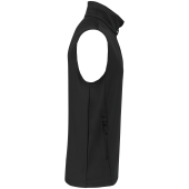 2-laagse uniseks softshell-bodywarmer Black XS