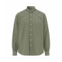 Cottover Gots Oxford Comfort Shirt L/S Ma Olive 36