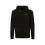 IQONIQ Jasper gerecycled katoen hoodie, zwart (L)