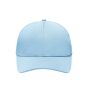 6 Panel Sport Mesh Cap light blue one size