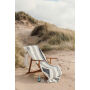 VINGA Valmer lounge handdoek, grijs, beige